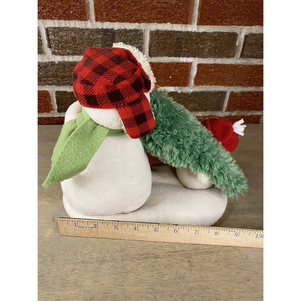Hallmark 2014‎ Jingle Pals Perfect Pine Tree Farm Plush Animated Snowmen